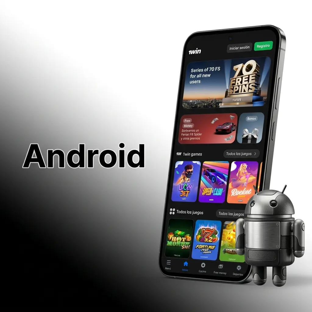 App de 1win para Android instalación APK