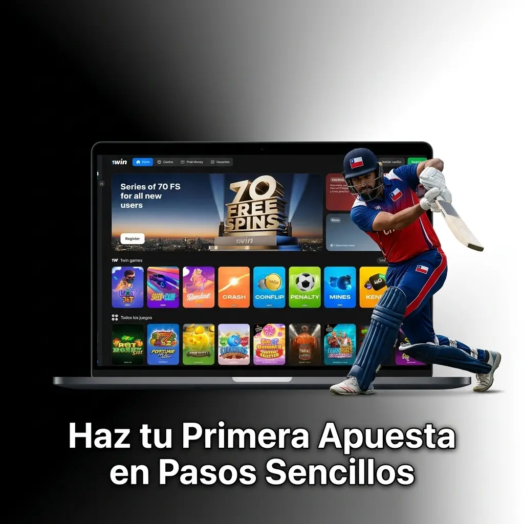 Pasos para realizar tu primera apuesta en 1win Chile